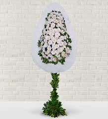 Beyaz Gerbera Sepeti