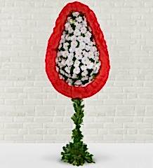 Kırmızı Beyaz Çelenk